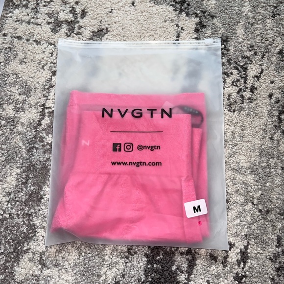 NWT NVGTN Hot Pink Pro Shorts - Picture 5 of 5